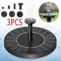 Runder Solar Springbrunnen