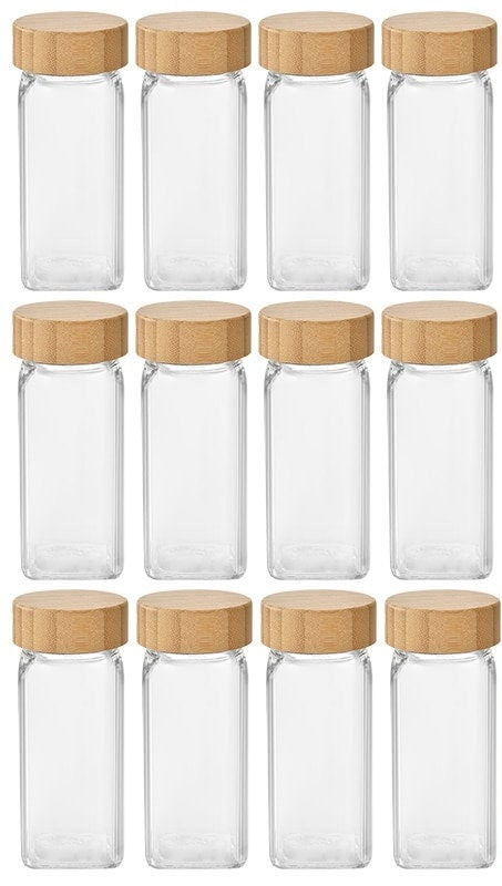 Rundes Gewürzglas (120ml) für Küchen oder Camper