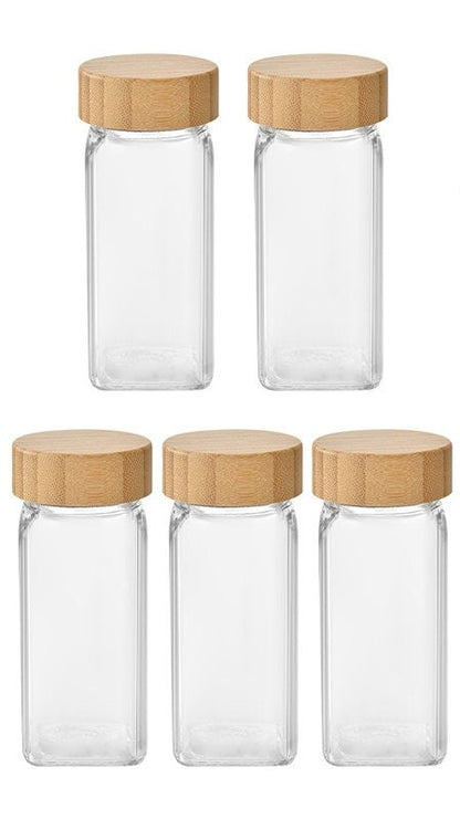 Rundes Gewürzglas (120ml) für Küchen oder Camper