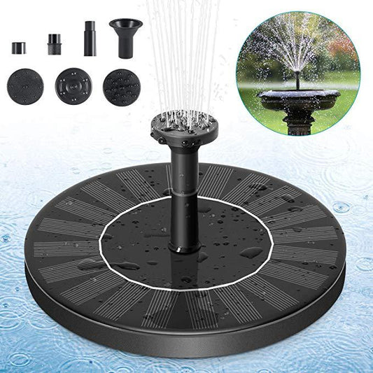 Runder Solar Springbrunnen