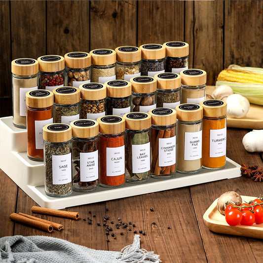 Rundes Gewürzglas (120ml) für Küchen oder Camper