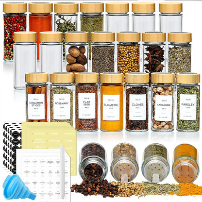 Rundes Gewürzglas (120ml) für Küchen oder Camper