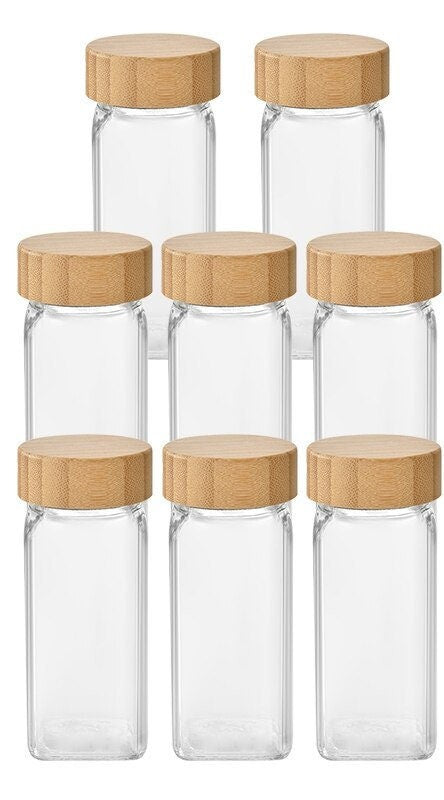 Rundes Gewürzglas (120ml) für Küchen oder Camper