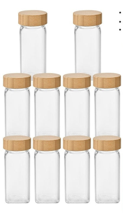 Rundes Gewürzglas (120ml) für Küchen oder Camper