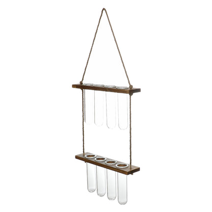 Wandhängendes Terrarium Blumenglas