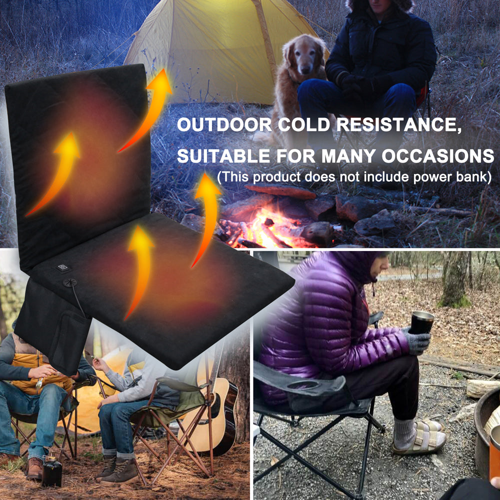 Beheiztes Sitzkissen, ideal für Outdoor Aktivitäten oder kalte Tage